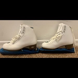 Riedell Emerald figure skates bundle